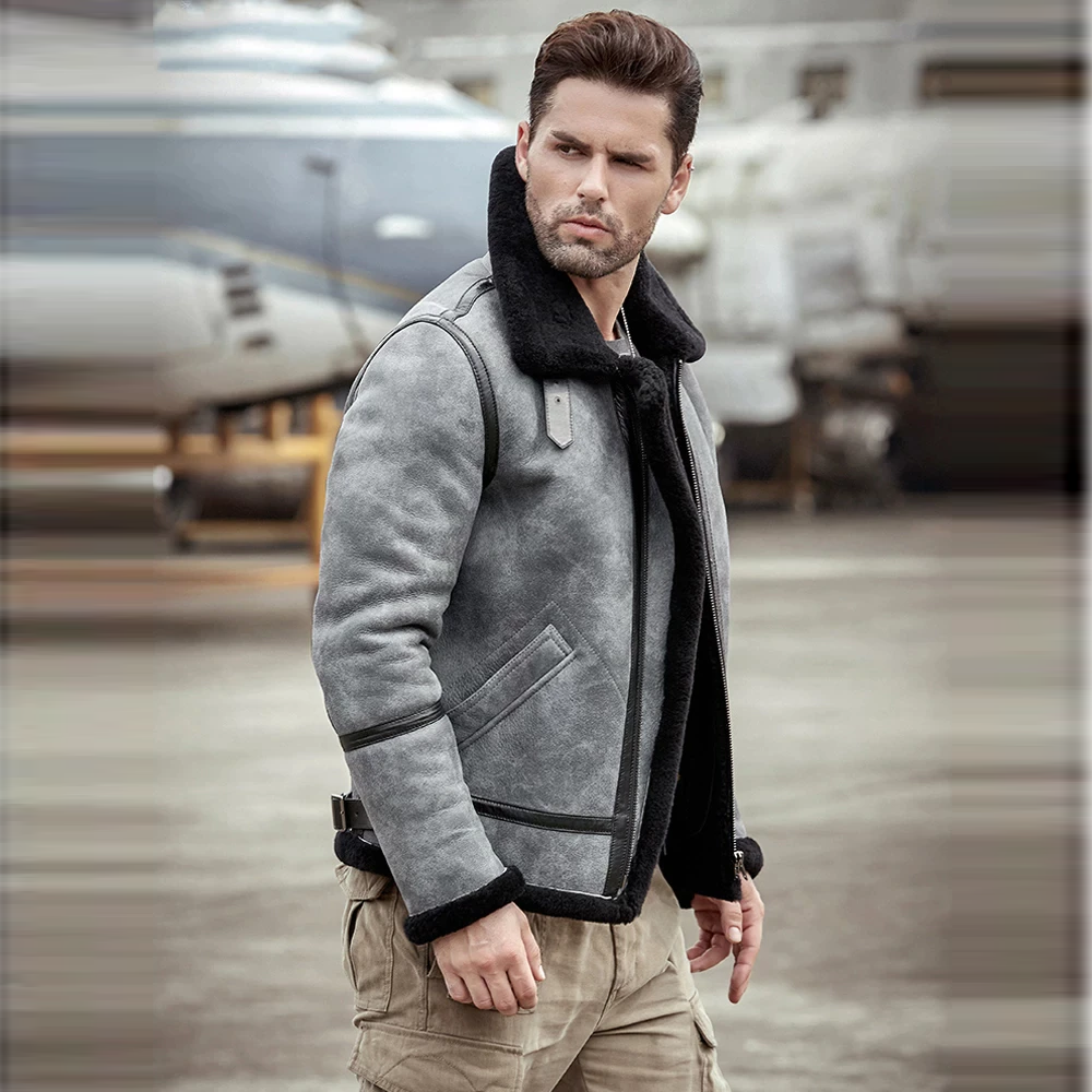 New shearling leather jakets | best shearling jacket and coat