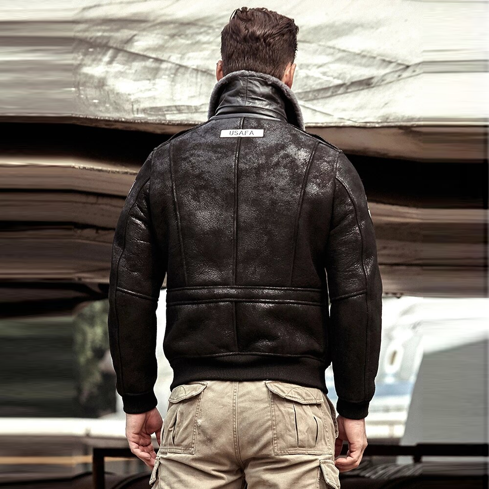 New shearling coat & jakets | best shearling leather jackets