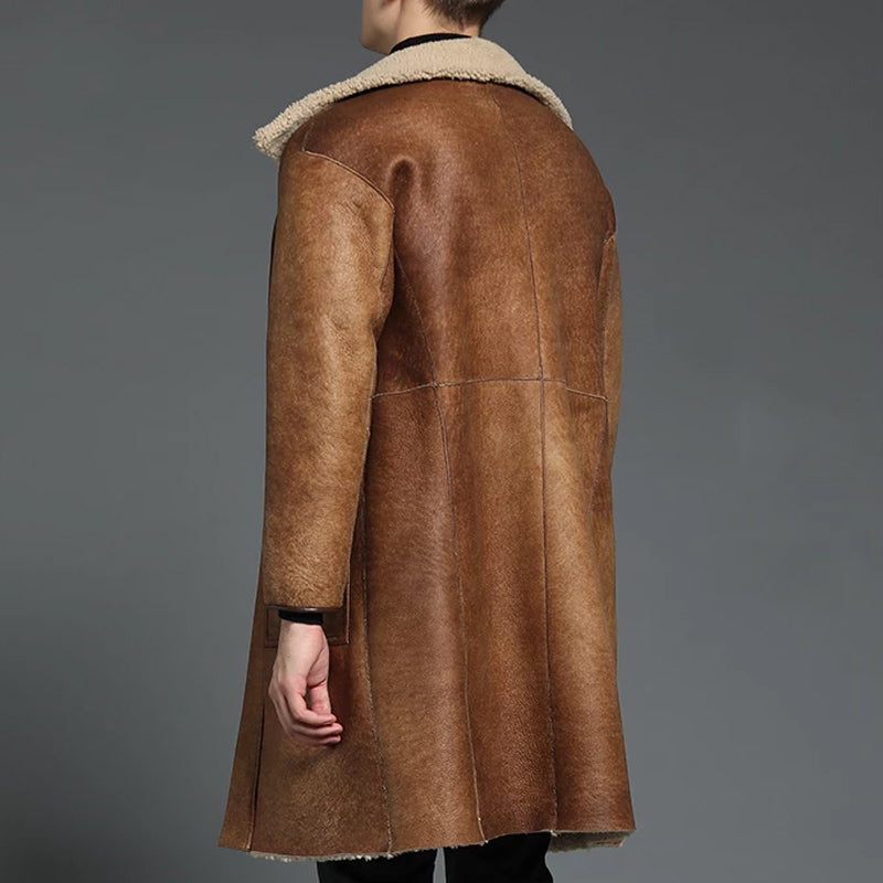 shearling coat | shearling jacket